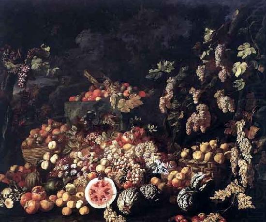 Natura Morta con Frutta e Fiori, RECCO, Giuseppe